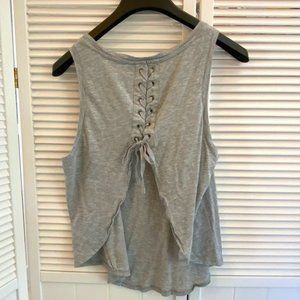 Fabletics tie back tank top